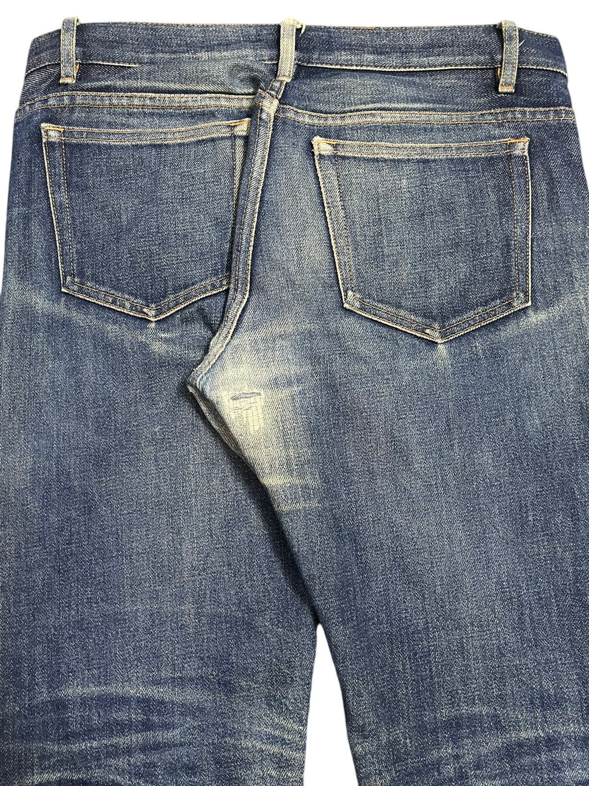 A.P.C. Vintage A.P.C Petit Selvedge Blue Wash Jeans Droit Etroit Size US 32 / EU 48 - 7 Thumbnail