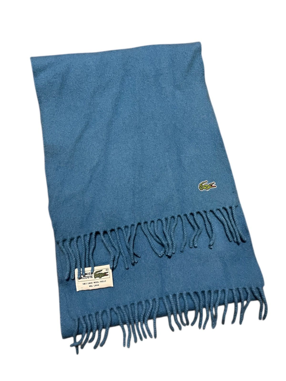 Lacoste Lacoste chemise wool scarf Size ONE SIZE - 2 Thumbnail