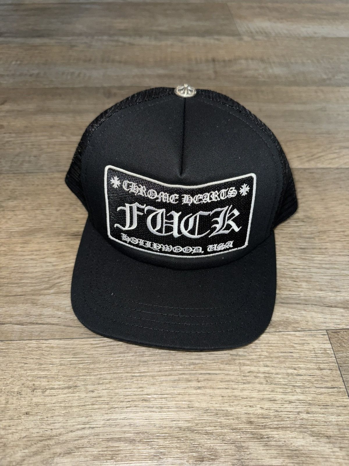 Chrome Hearts CHROME HEARTS F*CK HOLLYWOOD HAT Size ONE SIZE - 1 Thumbnail