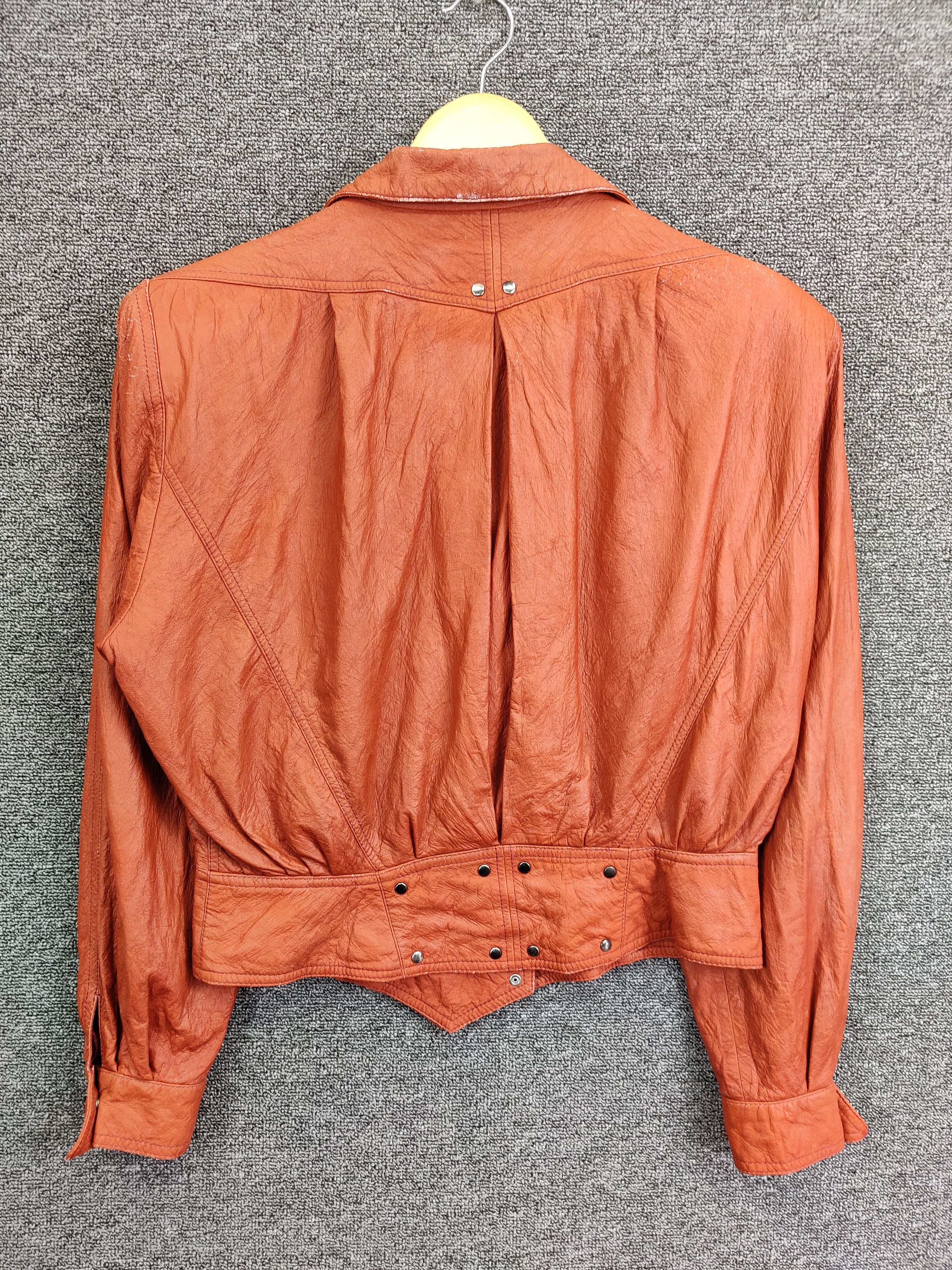 Thierry Mugler Vintage Thierry Mugler Leather Jacket Size US M / EU 48-50 / 2 - 7 Thumbnail