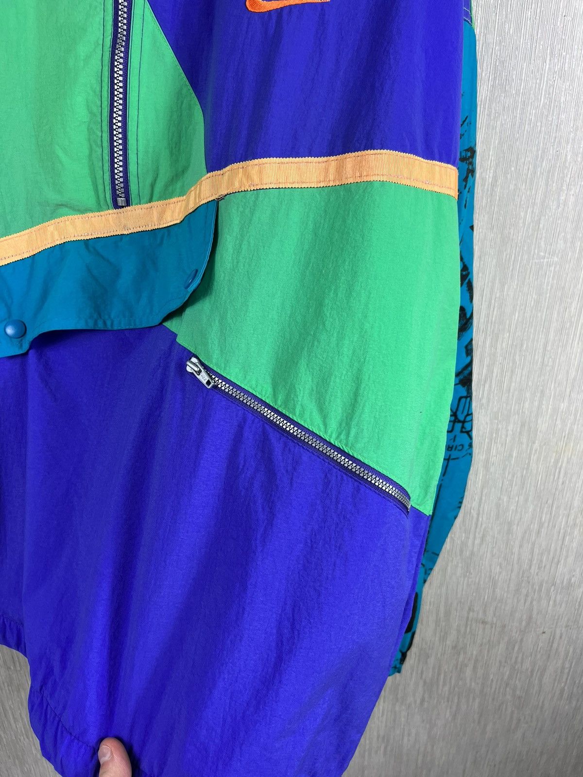 Nike × Vintage Vintage Nike nylon windbreaker jacket 80s anorak half zip Size US S / EU 44-46 / 1 - 13 Thumbnail