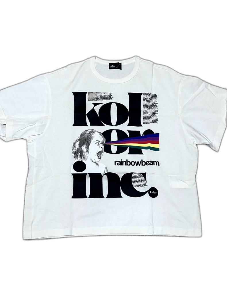 Kolor Kolor Rainbow Graphic Short Sleeve T-shirt Size US L / EU 52-54 / 3 - 1 Thumbnail