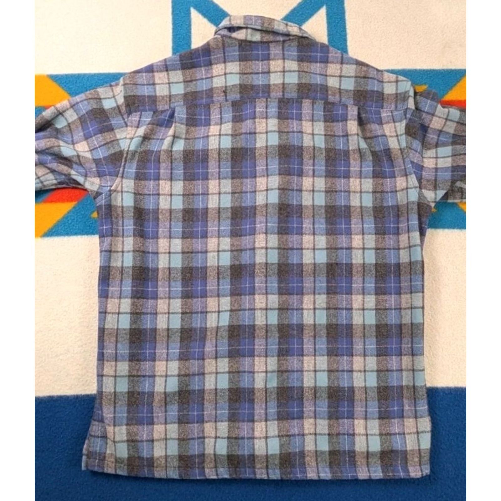 Pendleton Pendleton Beach Boys Wool Shirt Multicolor Medium Mens Button-Up Flap Pocket Limited Edition Size US M / EU 48-50 / 2 - 4 Thumbnail
