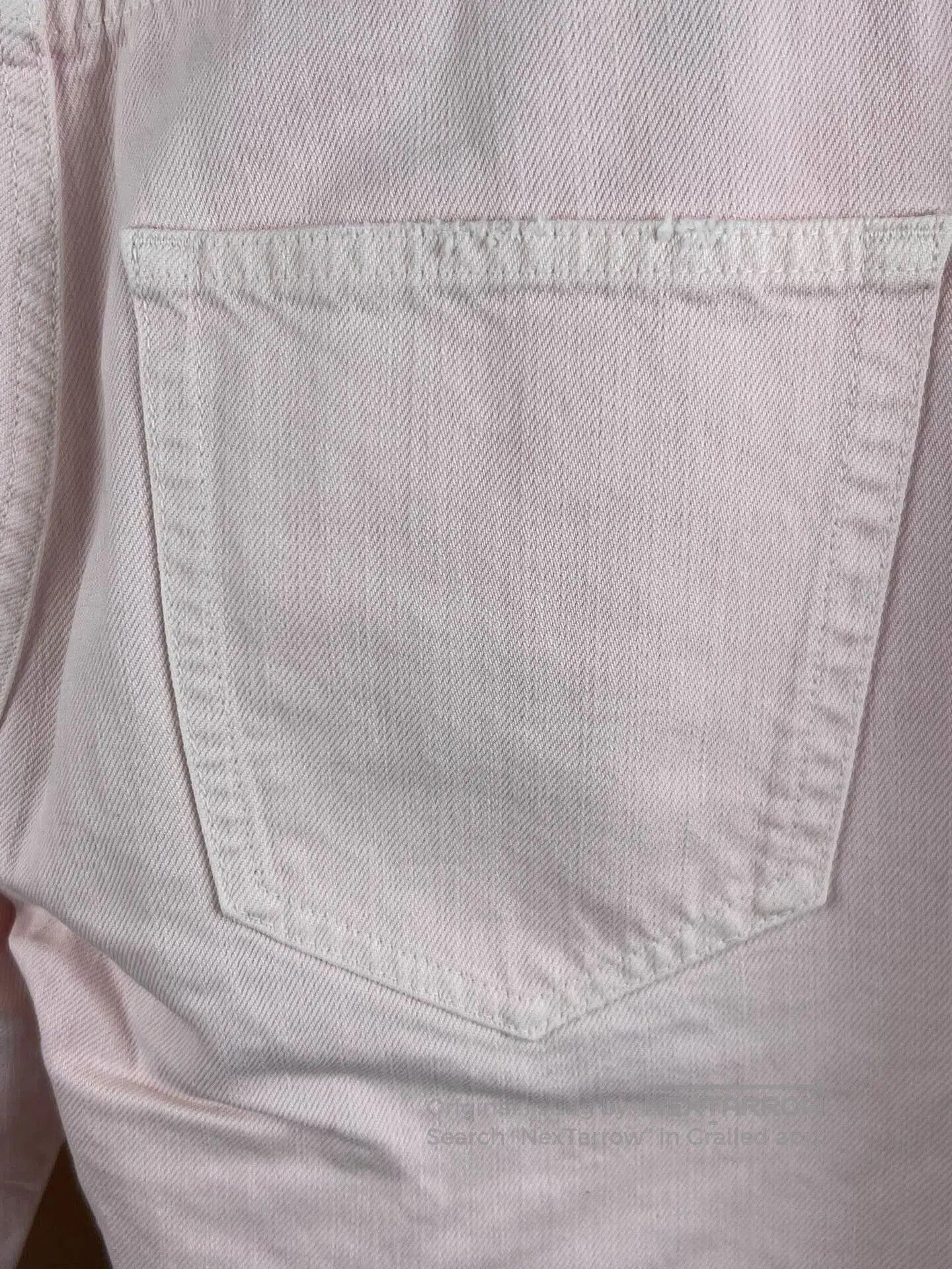 Yves Saint Laurent ysl light pink men's denim jeans. Size US 31 - 5 Thumbnail