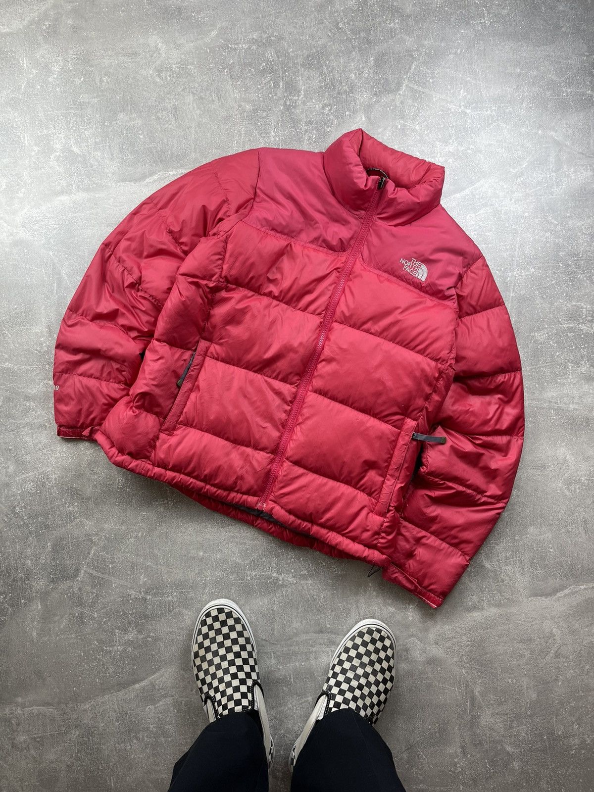 The North Face × Vintage The North Face 700 Goose Down Puffer Jacket Pink Korea Size M / US 6-8 / IT 42-44 - 1 Thumbnail