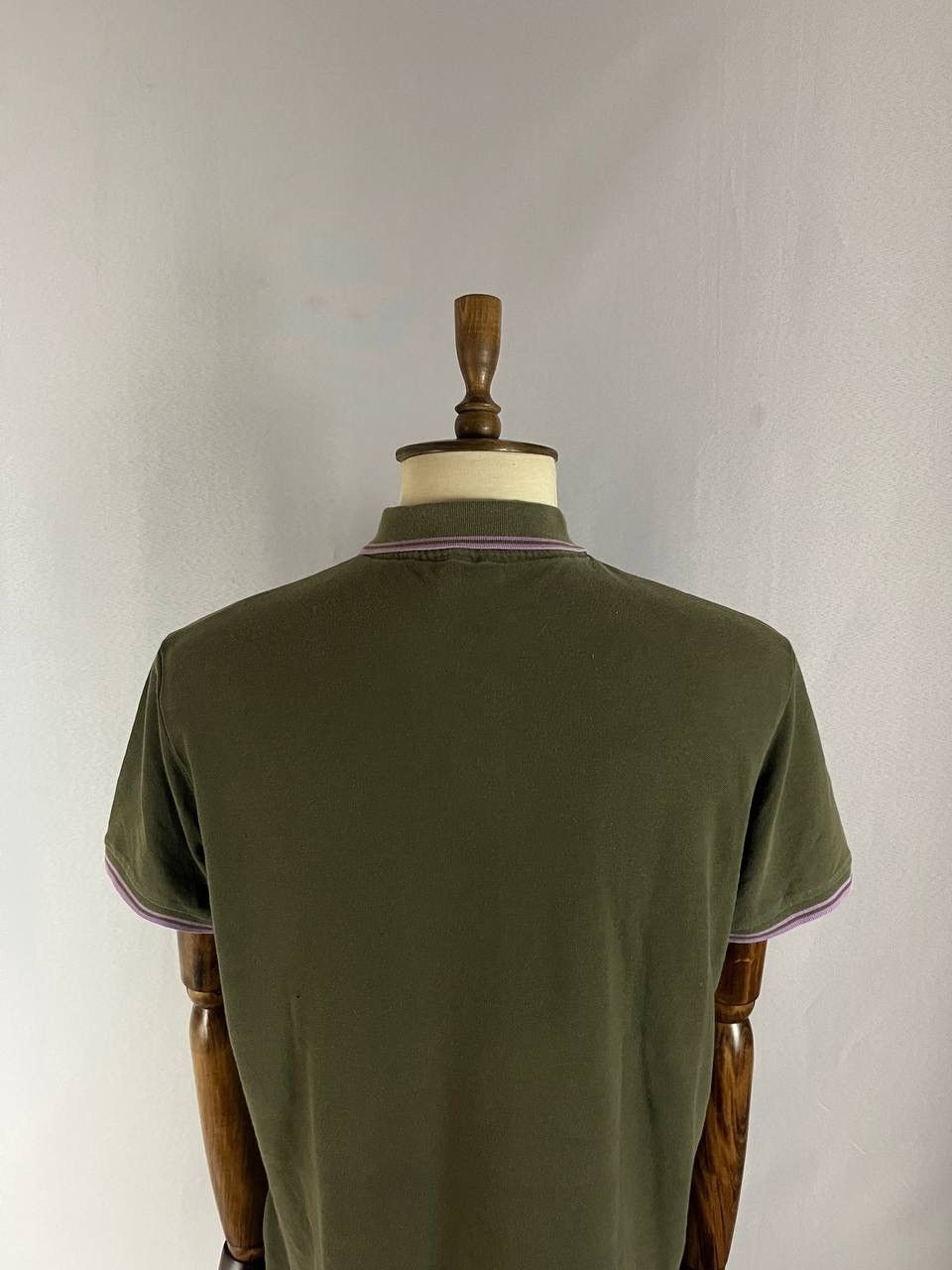 Moncler Moncler Polo Tee T Shirt Olive Size US XL / EU 56 / 4 - 8 Thumbnail
