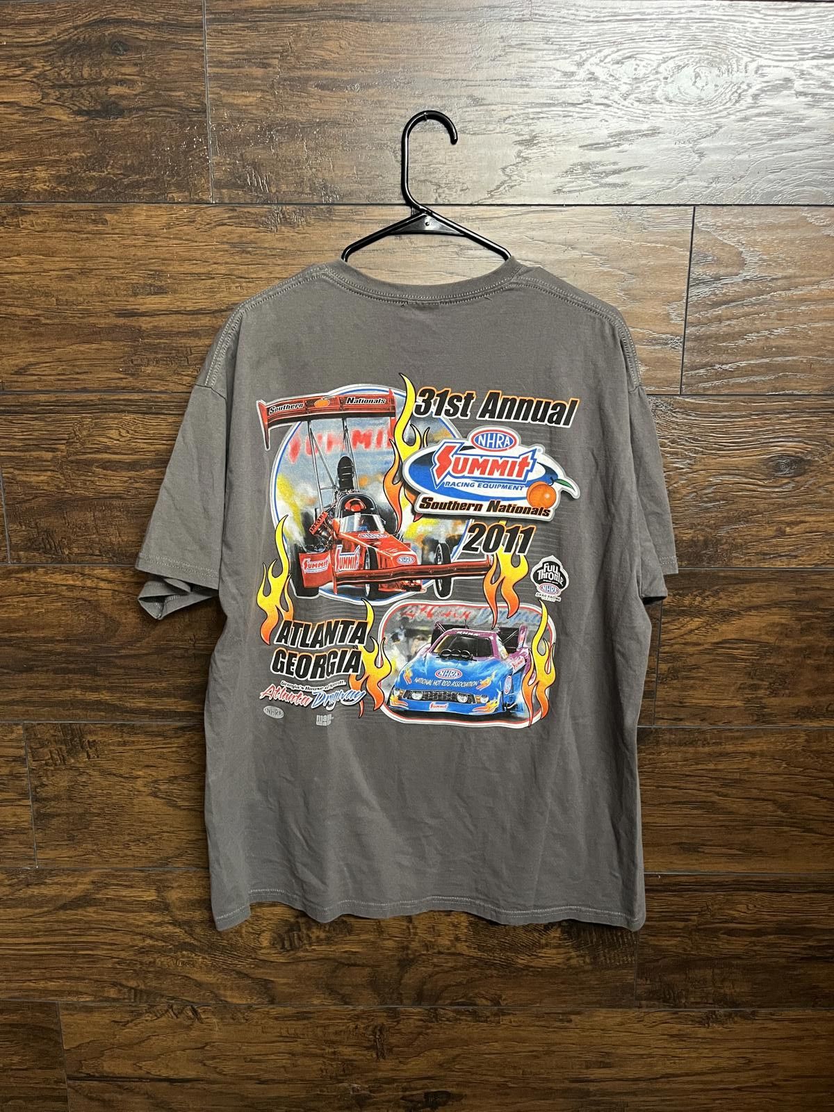 Anvil NHRA Drag Racing Series 2011 T-shirt Nationals Shirt - XL Size US XL / EU 56 / 4 - 1 Thumbnail