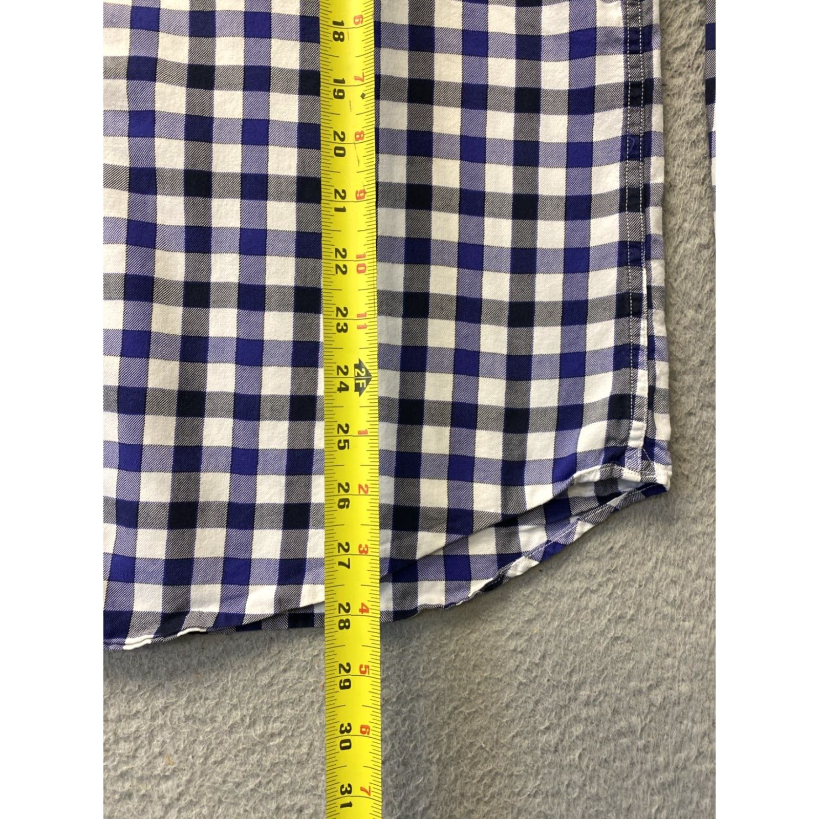 Banana Republic VINTAGE Banana Republic Men’s Shirt Casual Long Sleeve Checked Cotton Flannel Large Size US L / EU 52-54 / 3 - 5 Thumbnail