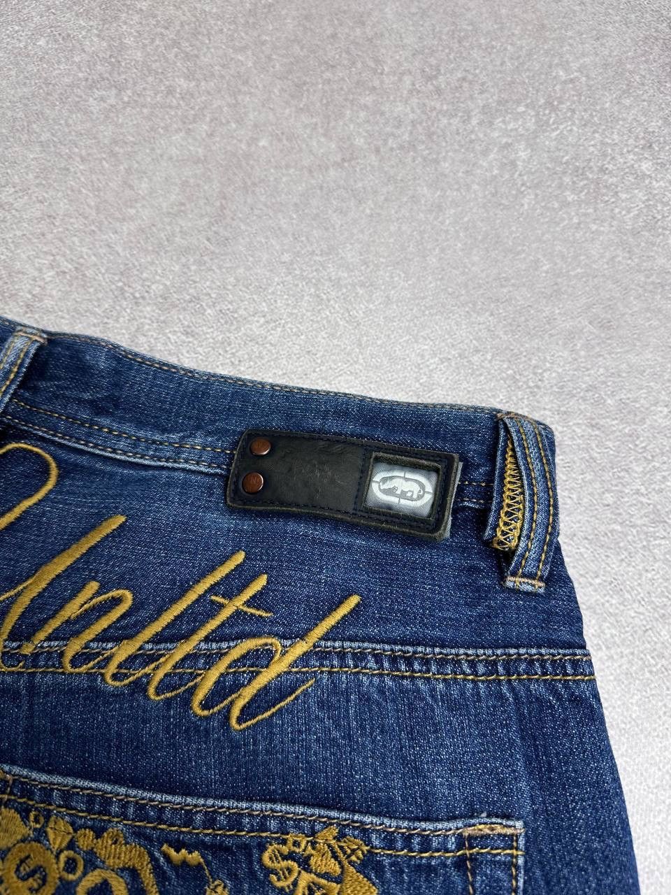 Ecko Unltd. Vintage Ecko Unltd Embroidery Baggy Flared Y2K Shorts 32 Size US 32 / EU 48 - 3 Thumbnail