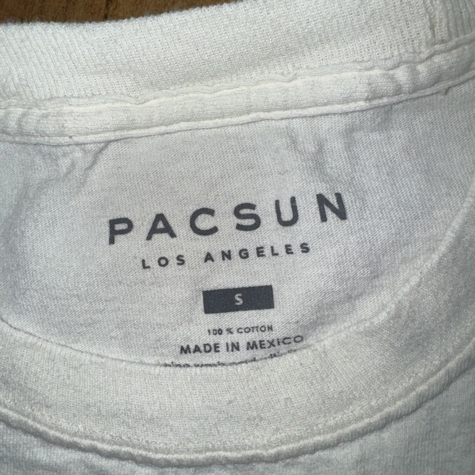 Pacsun PacSun Graphic T-Shirt White Small 17x26 Size US S / EU 44-46 / 1 - 3 Thumbnail