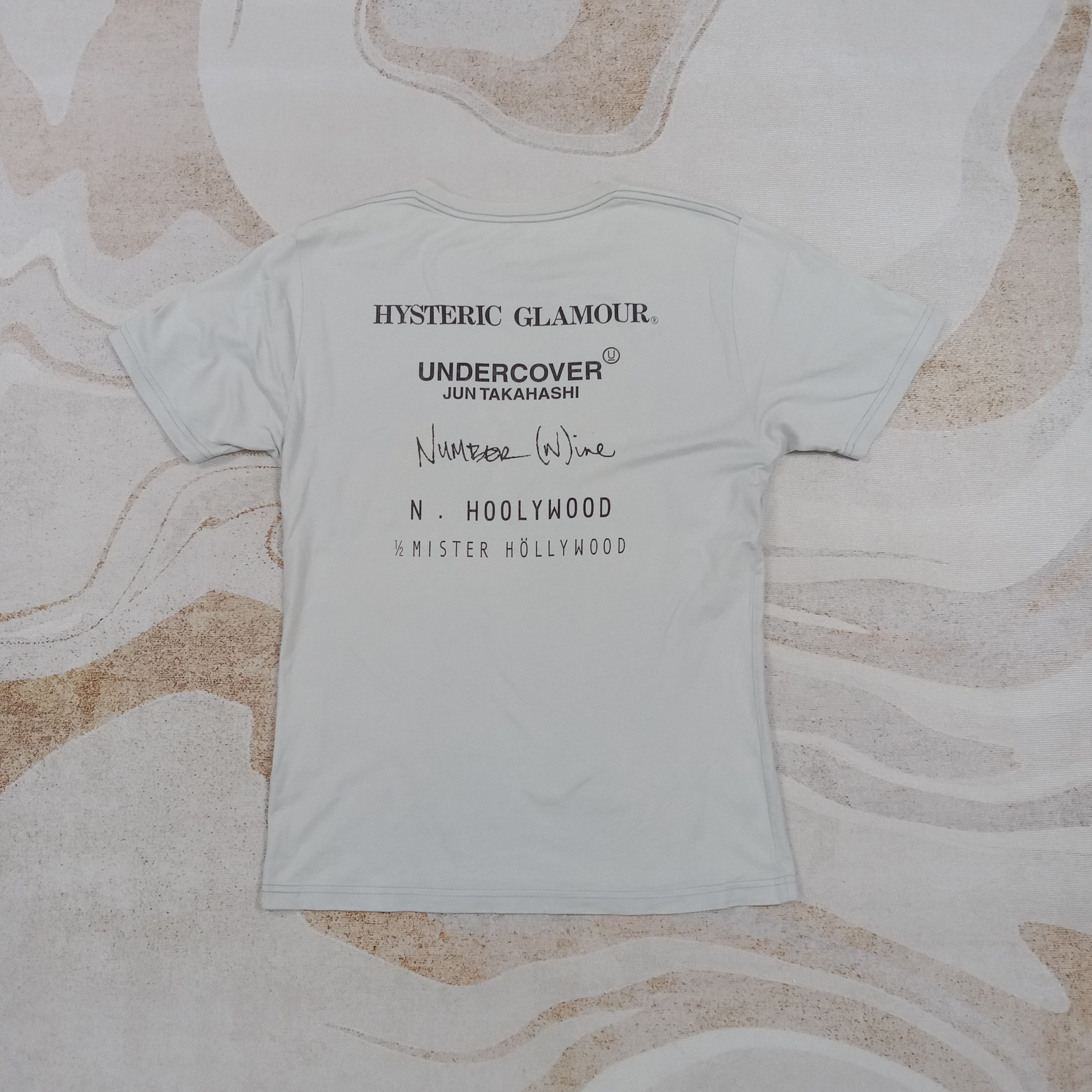 Hysteric Glamour HYSTERIC GLAMOUR Undercover Number Nine Tshirt