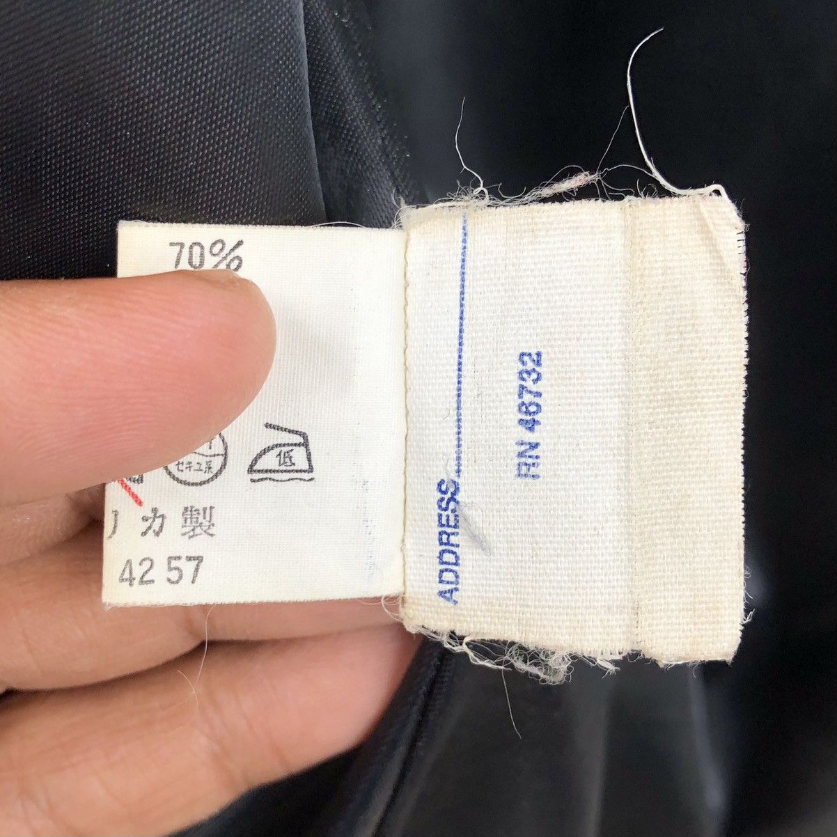 Chalk Line Vintage 80s Chalk Line Wool Leather Varsity Jacket Size US M / EU 48-50 / 2 - 24 Thumbnail