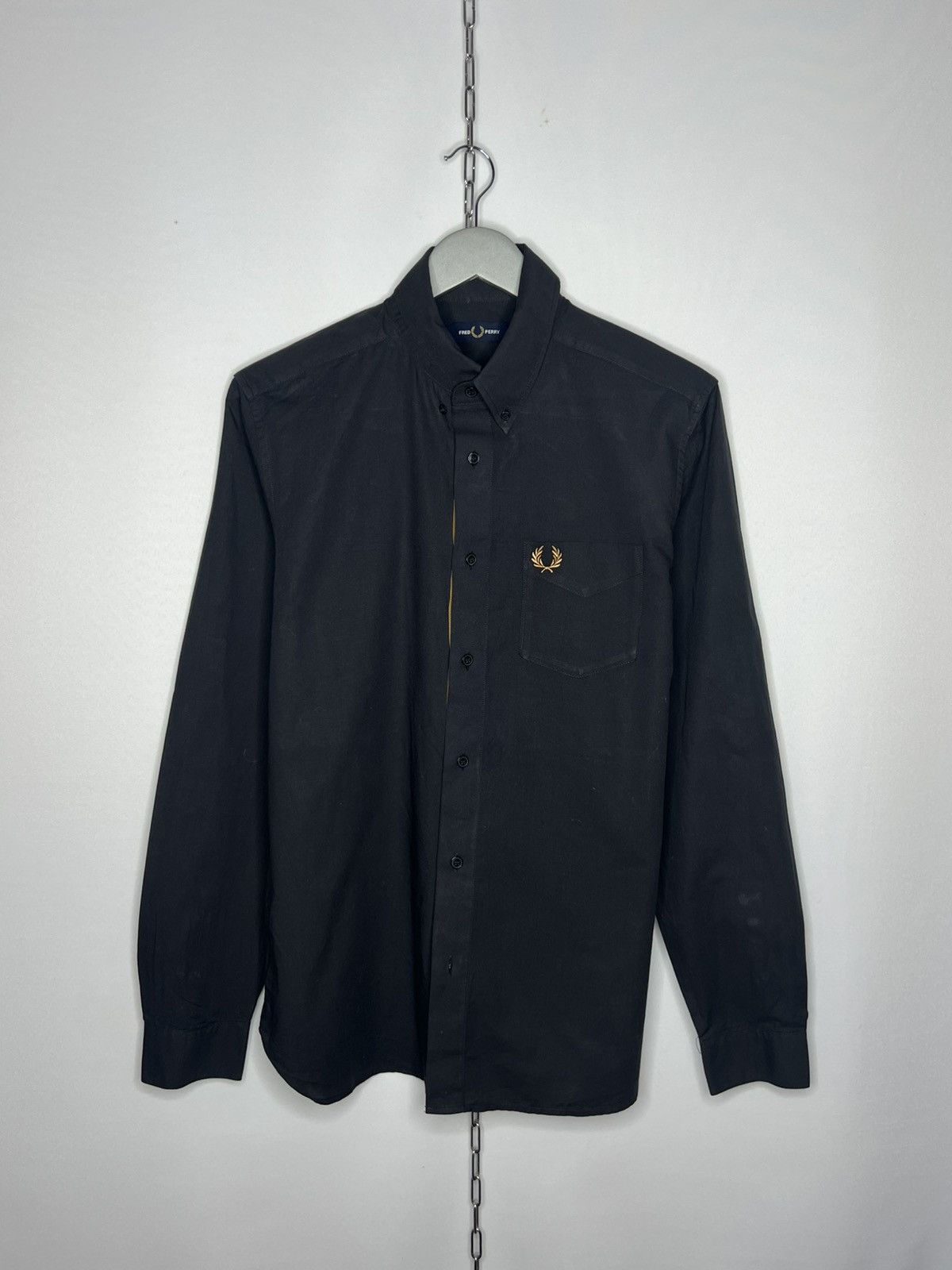 Fred Perry Fred Perry Casual Button Shirt Long Sleeve Tee Size US M / EU 48-50 / 2 - 1 Thumbnail