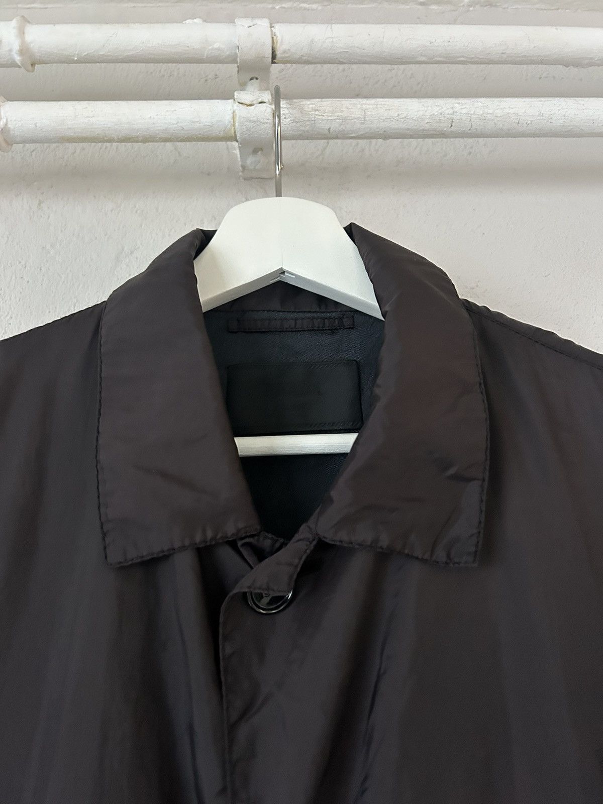 Prada Prada Nylon Oversized Coat Size US M / EU 48-50 / 2 - 2 Thumbnail