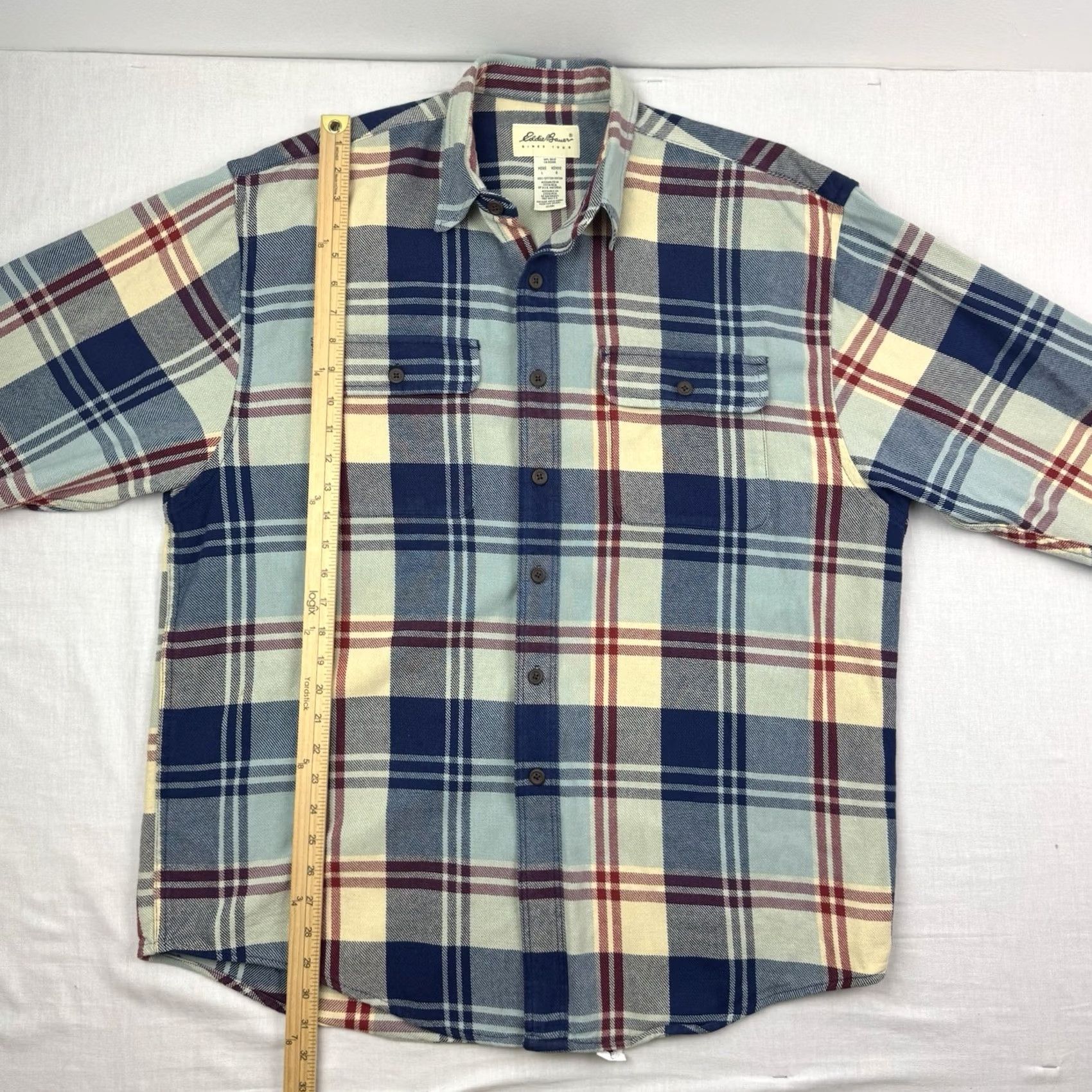 Eddie Bauer VINTAGE Eddie Bauer Shirt Plaid Adult Large Heavyweight Thick Outdoor Size US L / EU 52-54 / 3 - 7 Thumbnail