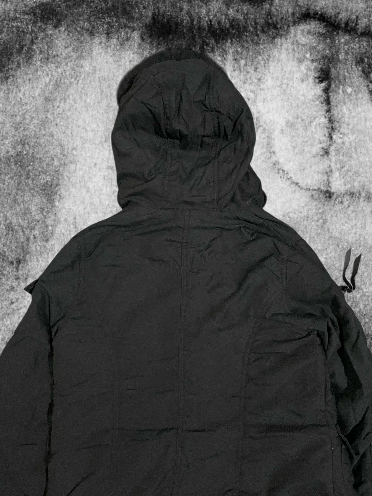 14th Addiction 2000s Spiral Girl Japan fur Racoon jacket Black Opium style Size US M / EU 48-50 / 2 - 8 Thumbnail