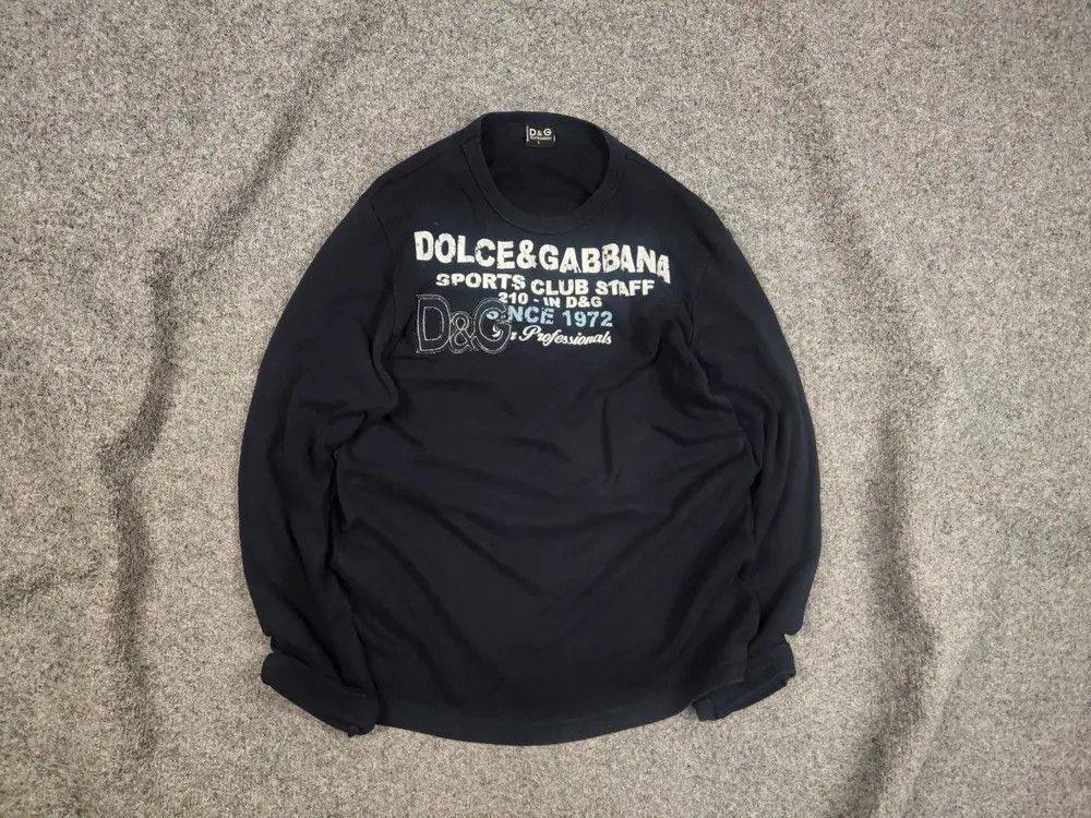 トップス archive dolce&gabbana faded long sleeve Dolce & Gabbana AWESOME ARCHIVE DOLCE GABBANA VINTAGE FADED