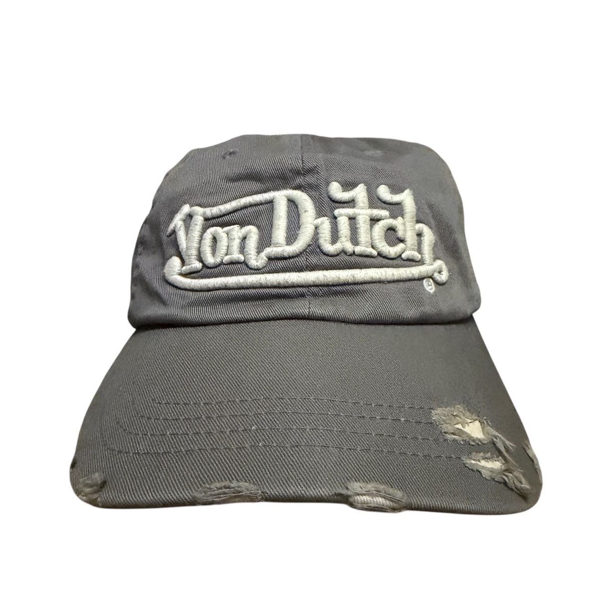 Von Dutch Von Dutch Cap Hap Distressed Style Size ONE SIZE - 1 Thumbnail