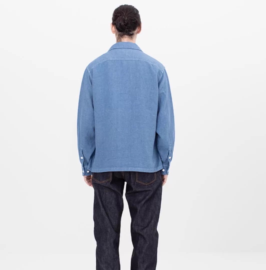 Visvim VISVIM 26SS CARROW SHIRTS 4 LT.BLUE Size US XL / EU 56 / 4 - 4 Thumbnail