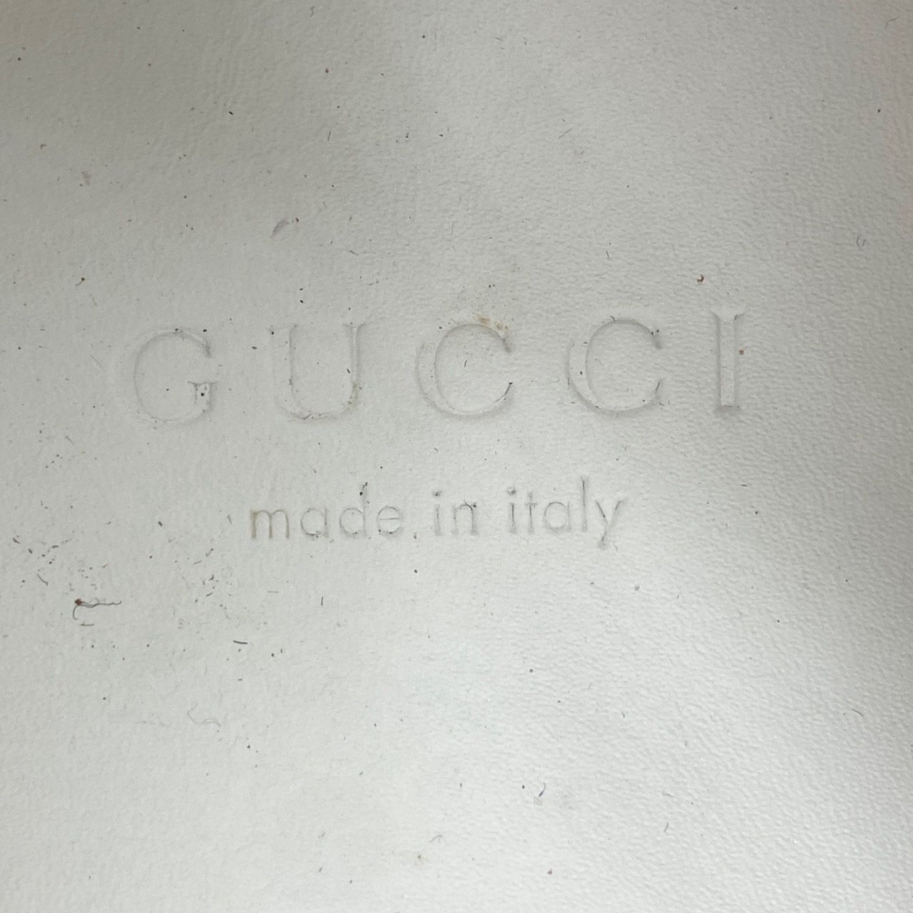 Gucci [Gucci] Interlocking GG Low-Top Lace-Up Sneakers 34.5 White Size US 4 / IT 34 - 2 Thumbnail