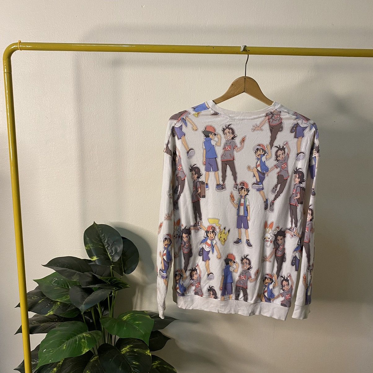 H&M × Nintendo × Pokemon Vintage Pokemon by Nintendo x H&M AOP Sweatshirt Size US S / EU 44-46 / 1 - 7 Thumbnail