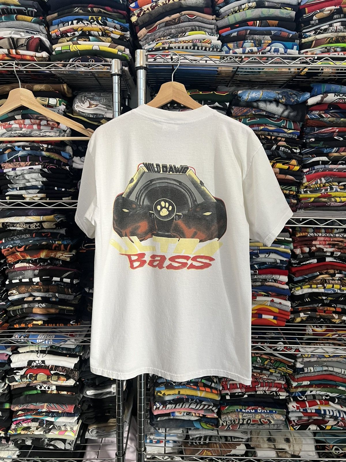 Top Dawg Entertainment 90s Wild Dawg Ultra Bass Rottweiler Chicano Tee Size US L / EU 52-54 / 3 - 1 Thumbnail