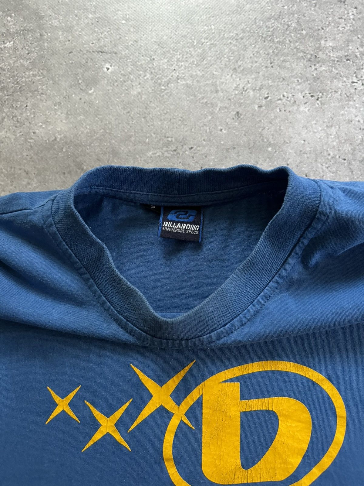 Billabong × Vintage Vintage Y2K Billabong Boarding Skate Blue T-Shirt Size US S / EU 44-46 / 1 - 3 Thumbnail