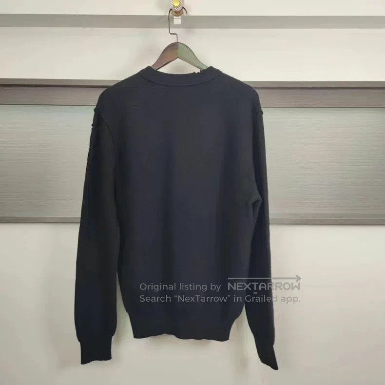 Balenciaga Balenciaga Distressed Knit Sweater M. Size US M / EU 48-50 / 2 - 2 Thumbnail