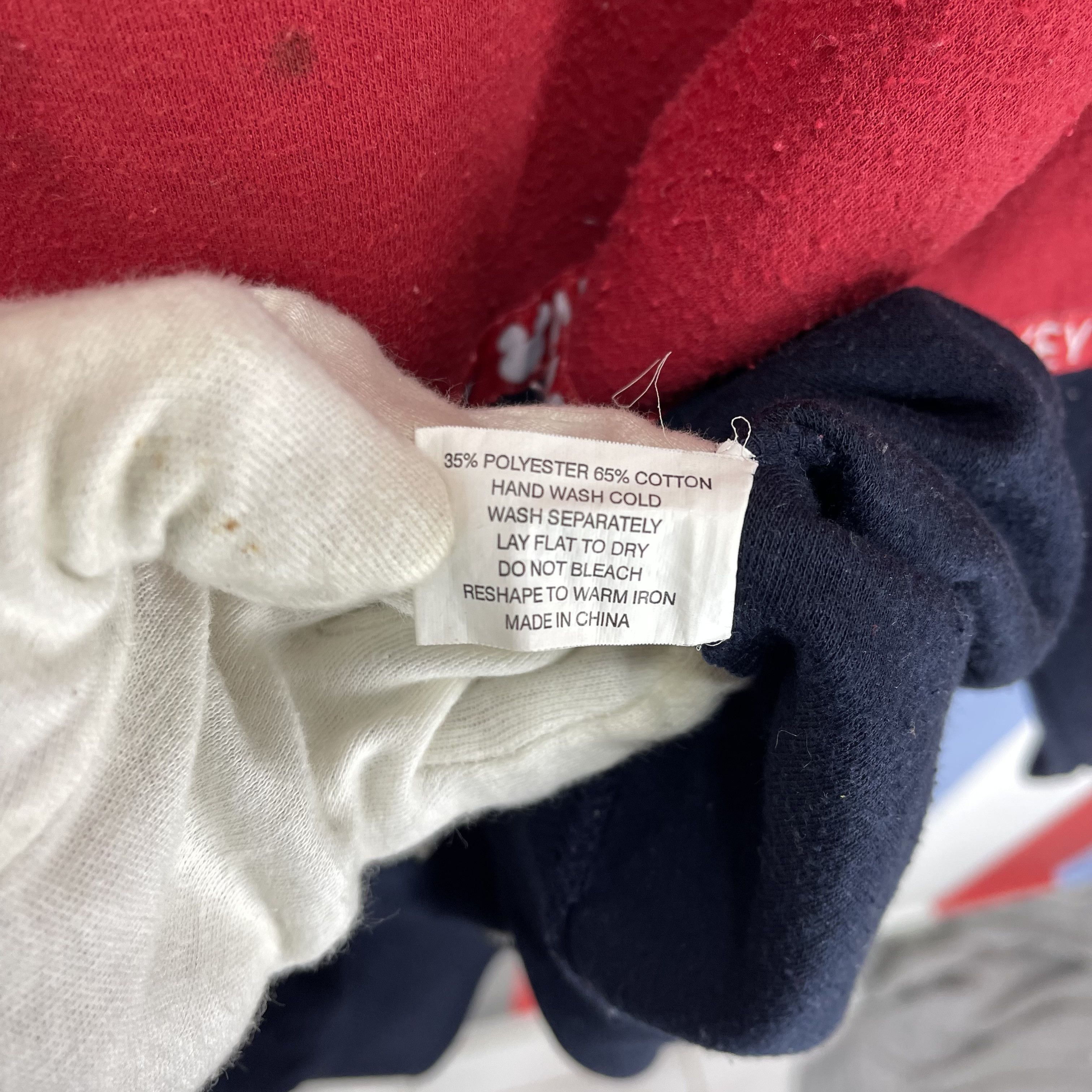 Disney Vintage MICKEY MOUSE Nice Design Sweatshirt #1995/13 Size US M / EU 48-50 / 2 - 9 Thumbnail