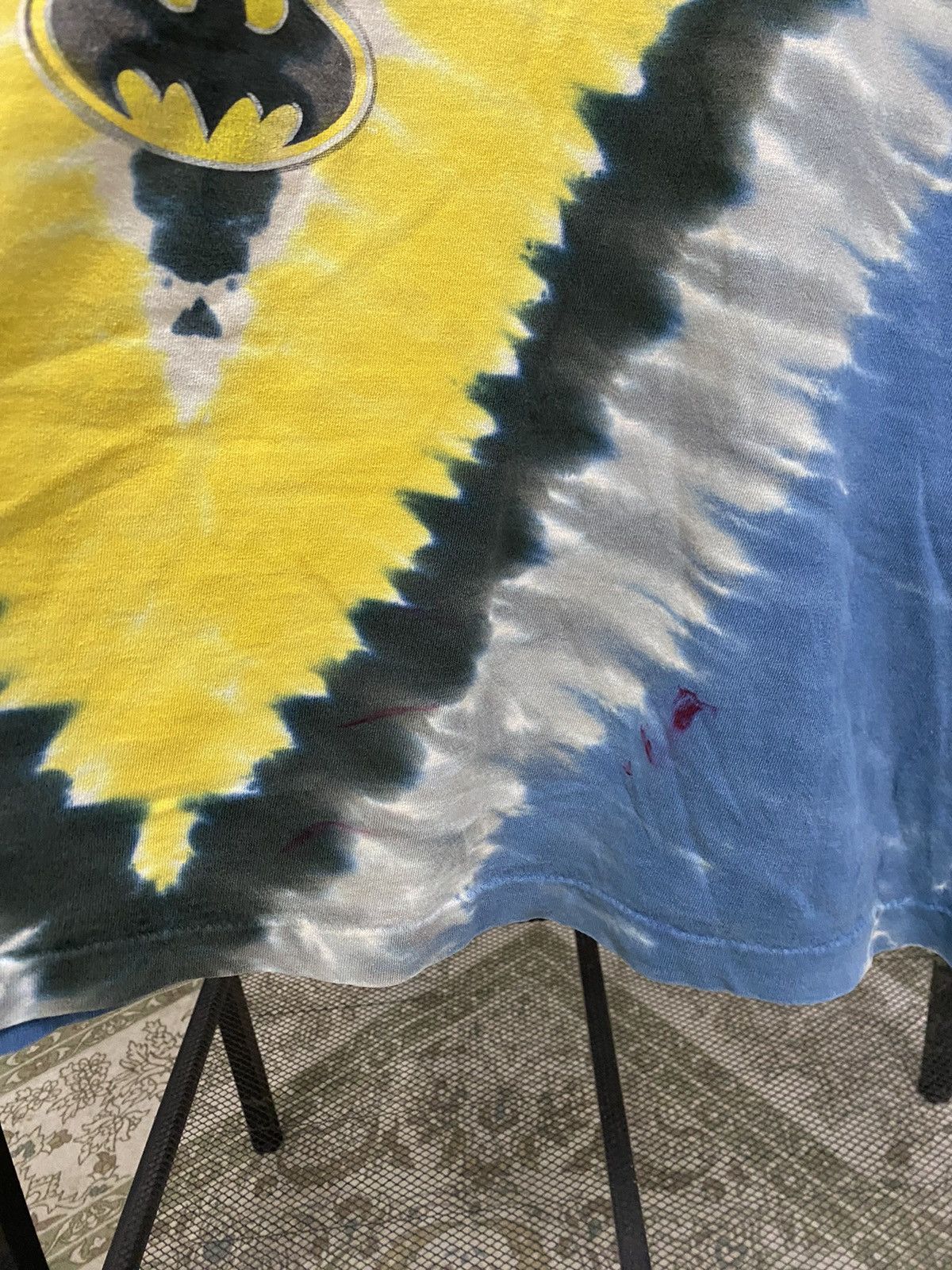 DC Comics × Vintage Vintage Crazy Shirt Batman Tye Dye Size US XL / EU 56 / 4 - 5 Thumbnail