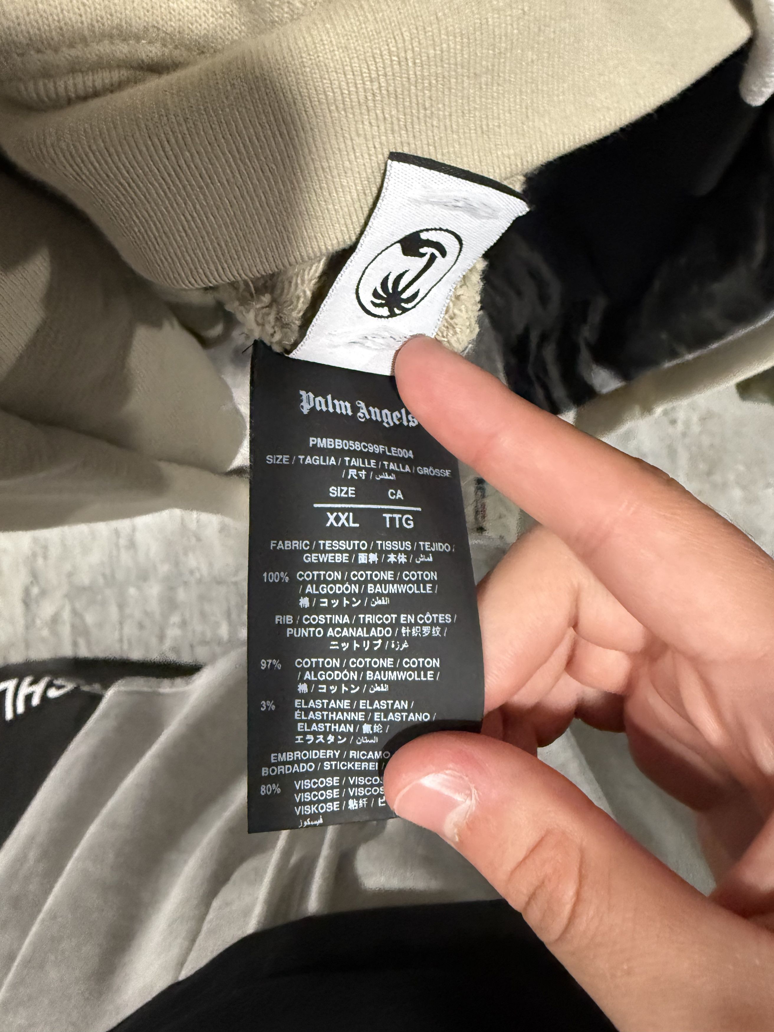 Palm Angels Palm Angels Hoodie Size US XXL / EU 58 / 5 - 6 Thumbnail