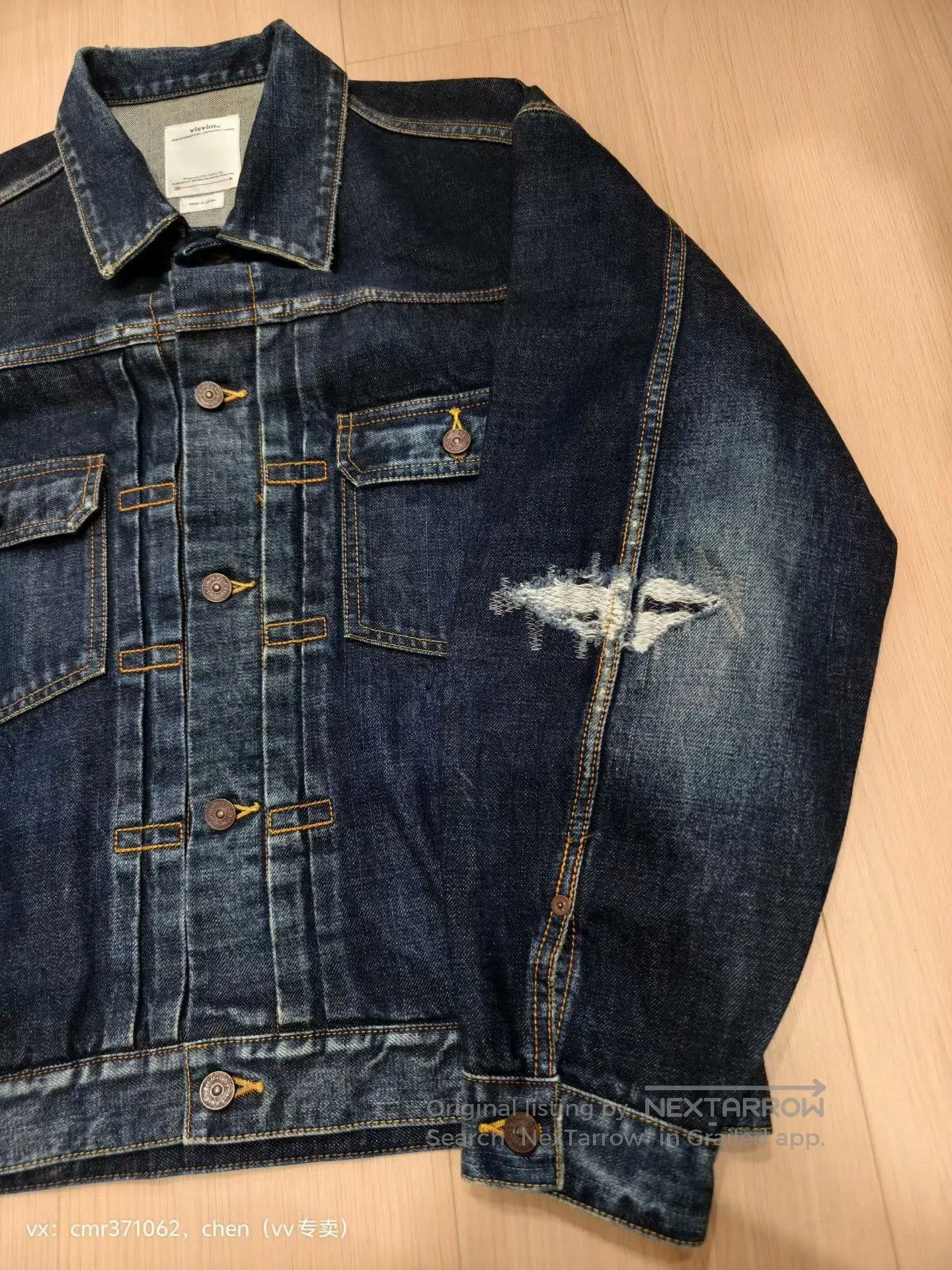 Visvim visvim 21SS 101xx Denim Jacket DMGD. Size US M / EU 48-50 / 2 - 3 Thumbnail