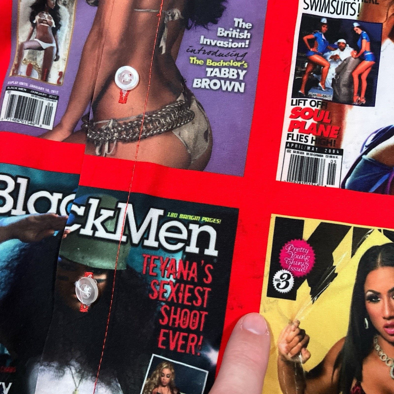 Other Jadus Justice Shirt Black Men Magazine Model Covers AOP Size US L / EU 52-54 / 3 - 7 Thumbnail