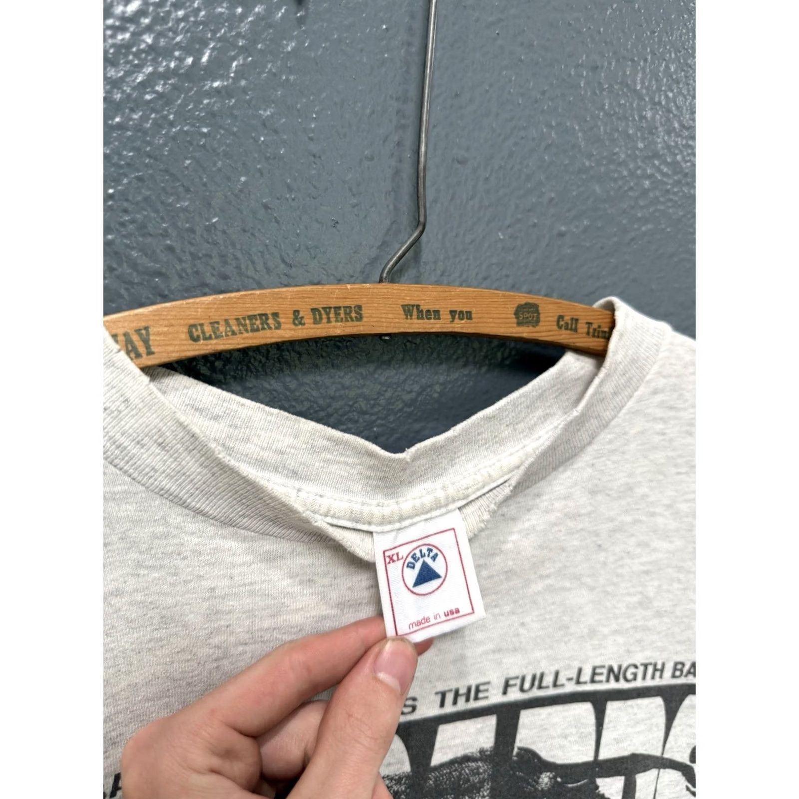 Delta VINTAGE Prince Billboards Ballet Gray Tee Shirt XL 1990s Delta Shirt Mens Size US XL / EU 56 / 4 - 5 Thumbnail