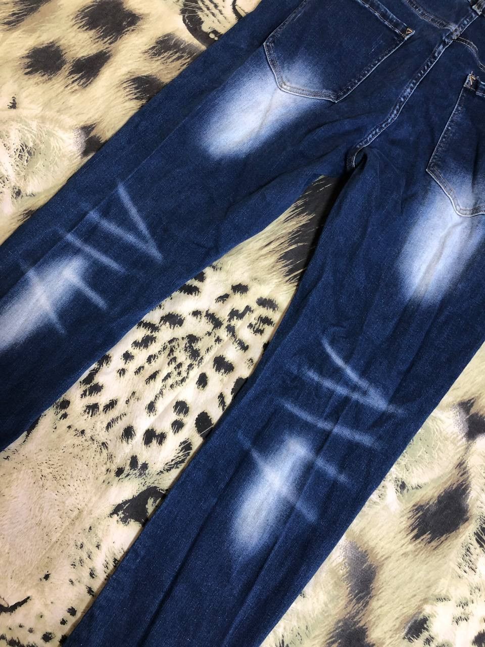 Dsquared2 Dsquared2 Denim Jeans Stretch Destroyed Ripped Skinny Jeans Size US 38 / EU 54 - 7 Thumbnail