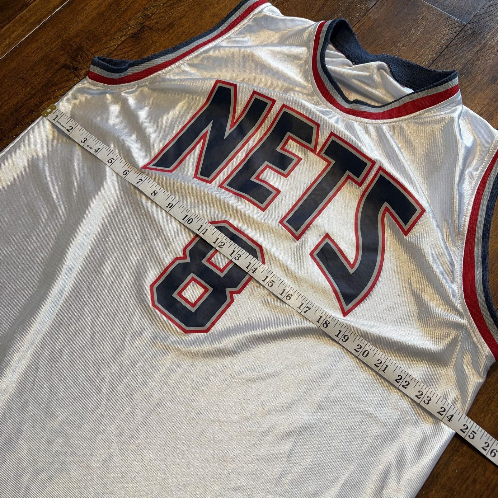 NBA New Jersey Nets Jersey XL NBA Basketball Deron Williams 8 Size US XL / EU 56 / 4 - 6 Thumbnail