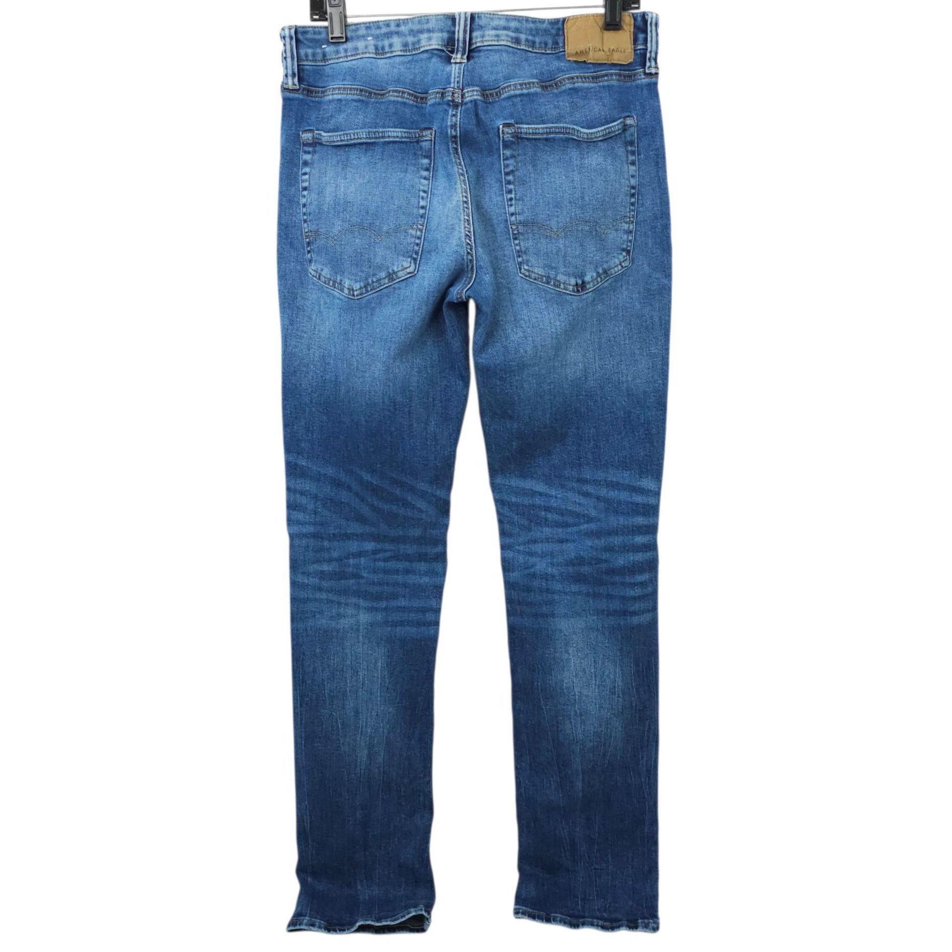 American Eagle Outfitters American Eagle Next Level Flex Slim Straight Jeans Mens 32 x Size US 32 / EU 48 - 2 Thumbnail