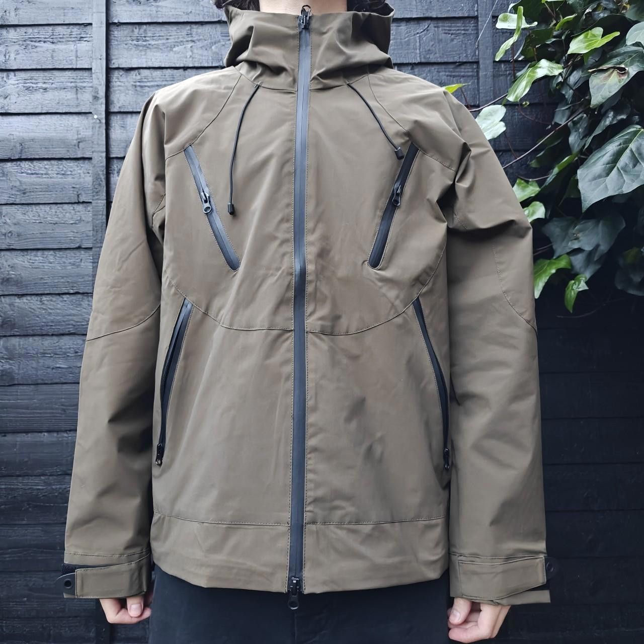 Other Khaki Quad Zip Waterproof Shell Jacket Size US M / EU 48-50 / 2 - 2 Thumbnail