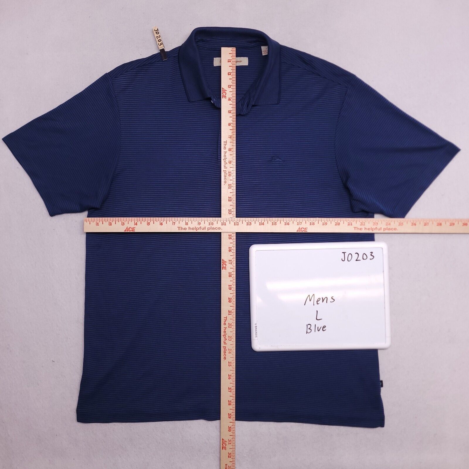 Tommy Bahama Tommy Bahama Casual Pullover Polo Shirt Mens Size Large Blue Size US L / EU 52-54 / 3 - 8 Thumbnail
