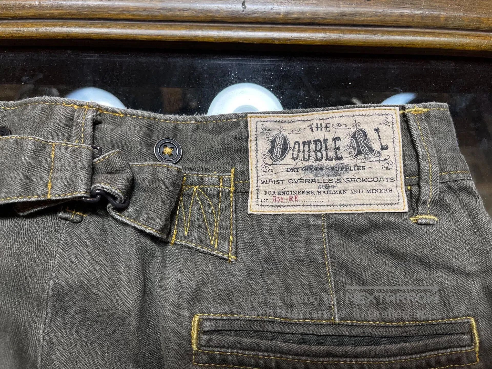 RRL Ralph Lauren grey casual work pants by Ralph Lauren. Size US 31 - 9 Thumbnail