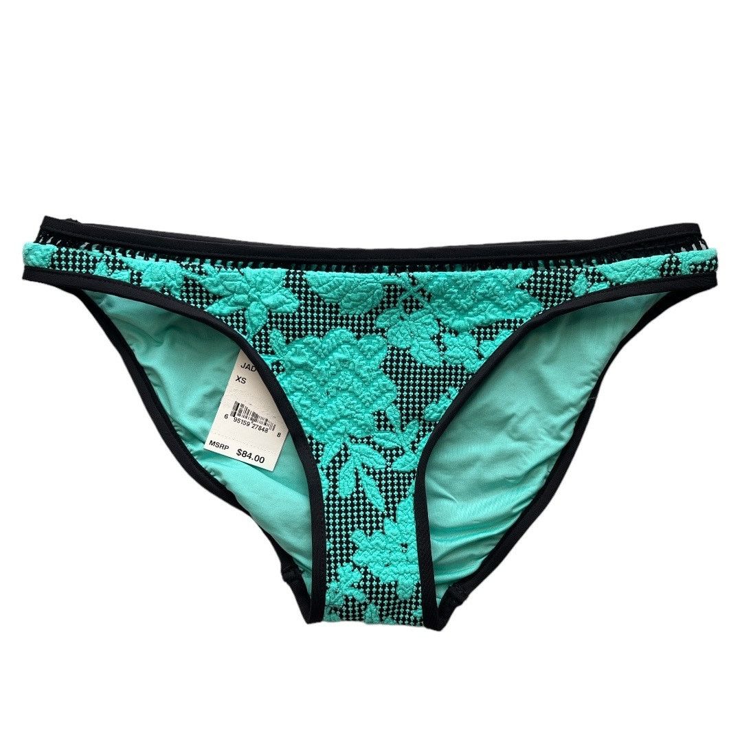 Nanette Lepore Nanette Lepore Jade Jacquard Bikini Bottom, XS Size ONE SIZE - 2 Thumbnail
