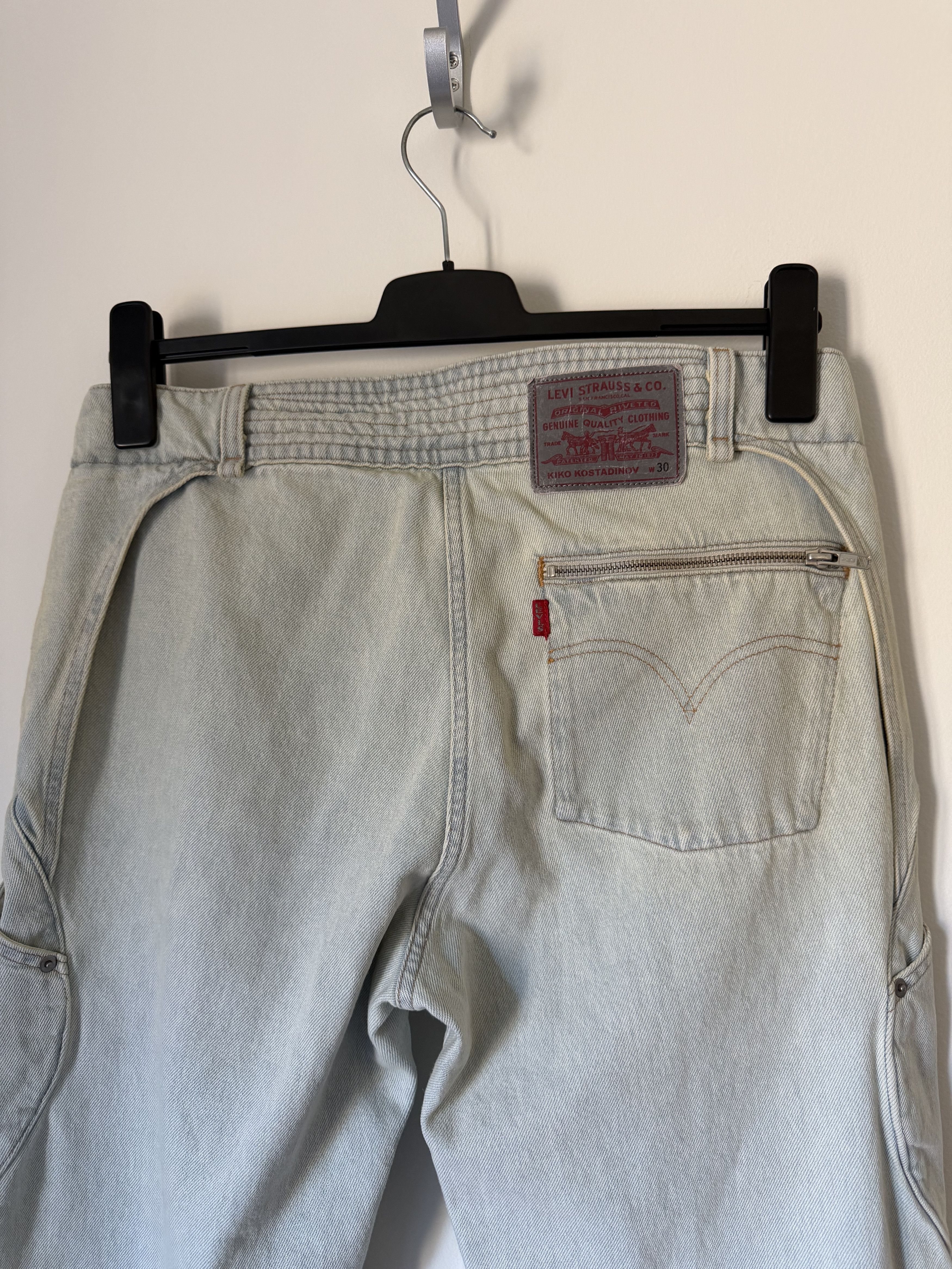 Kiko Kostadinov × Levi's Kiko Kostadinov Levi's Carina Flared Jeans Size US 30 / EU 46 - 5 Thumbnail
