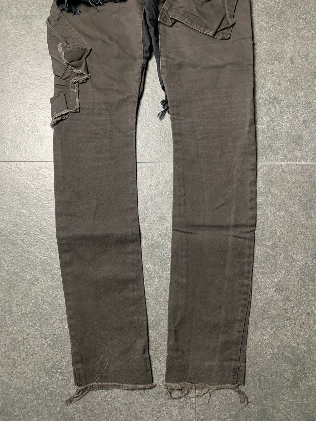 Japanese Brand 2000s Shance ‘Saffa’ Cut and Sew Hybrid Cargo Pants vkei Size US 27 - 10 Thumbnail