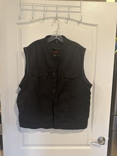 Louis Vuitton Embossed Grained Leather Utility Vest, Grailed