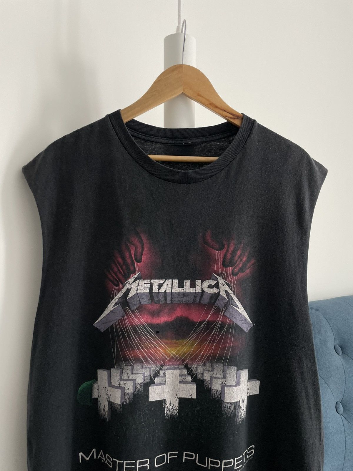 Band Tees 💥RARE💥 Vintage Metallica 1994 Master Of Puppets T-Shirt Size US XL / EU 56 / 4 - 3 Thumbnail