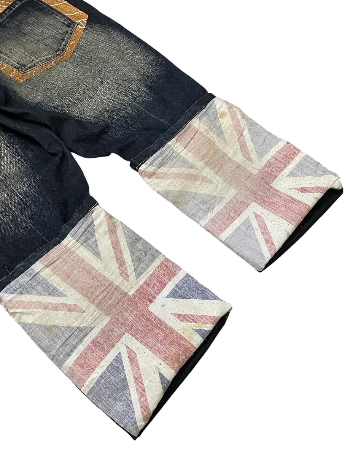 PPFM PPFM Booze & Pills & Powders Double Waist Mud Wash Jeans Size US 32 / EU 48 - 8 Thumbnail