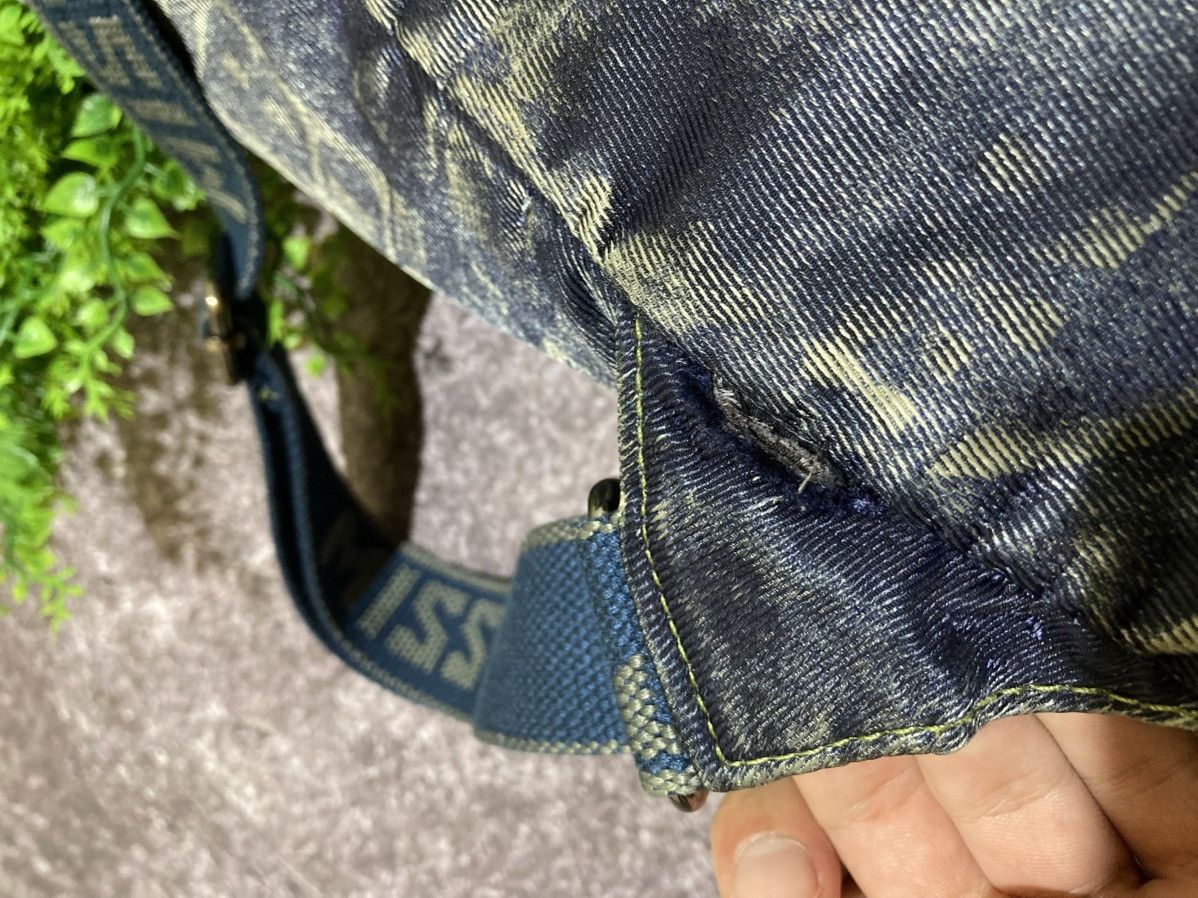 Miss Sixty Vintage Miss Sixty Archive Backpack Denim Printed Bag Y2K Size ONE SIZE - 10 Thumbnail
