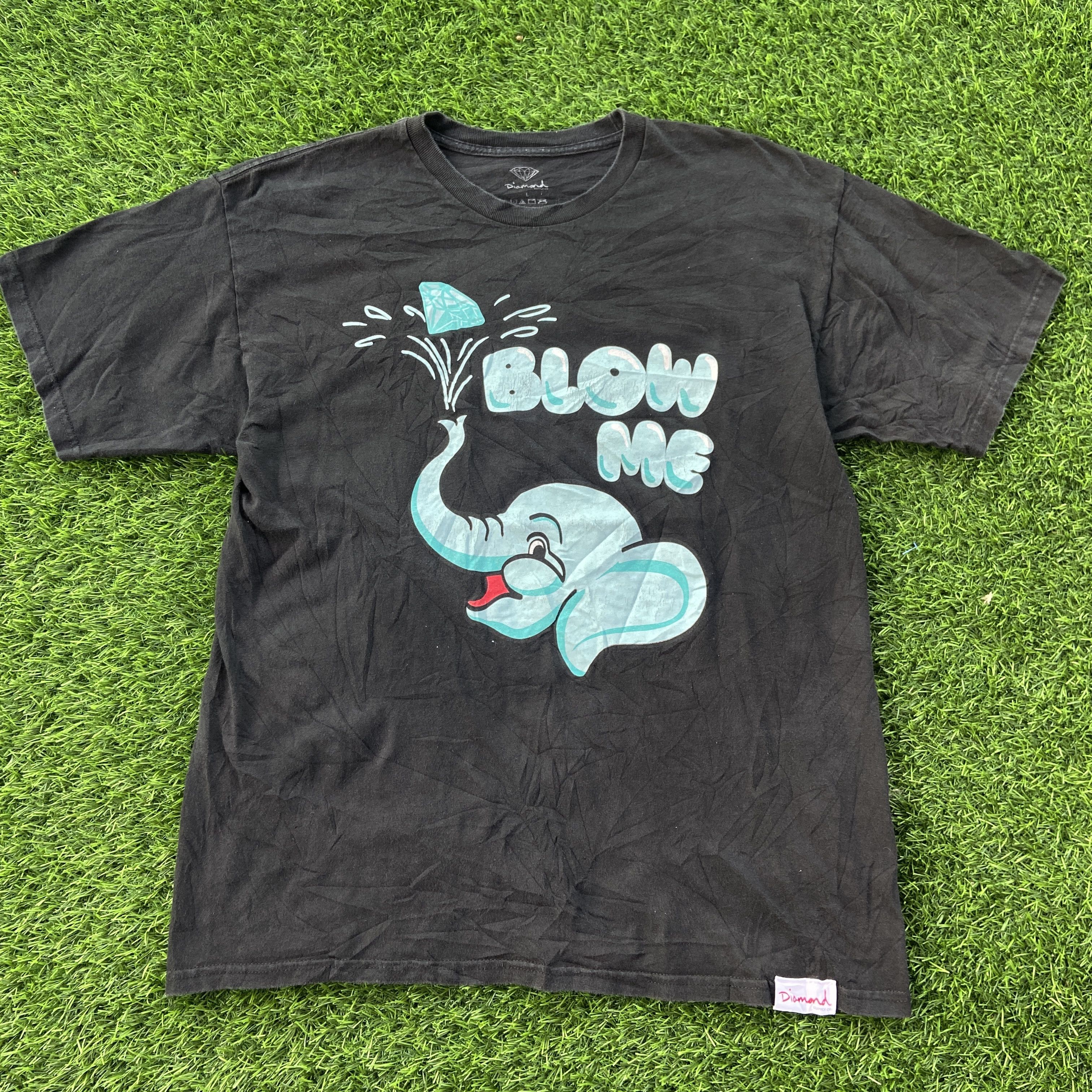 Diamond Supply Co. Diamond Supply Co. T-Shirt Blow Me Tee Size L Made in USA Size US L / EU 52-54 / 3 - 1 Thumbnail