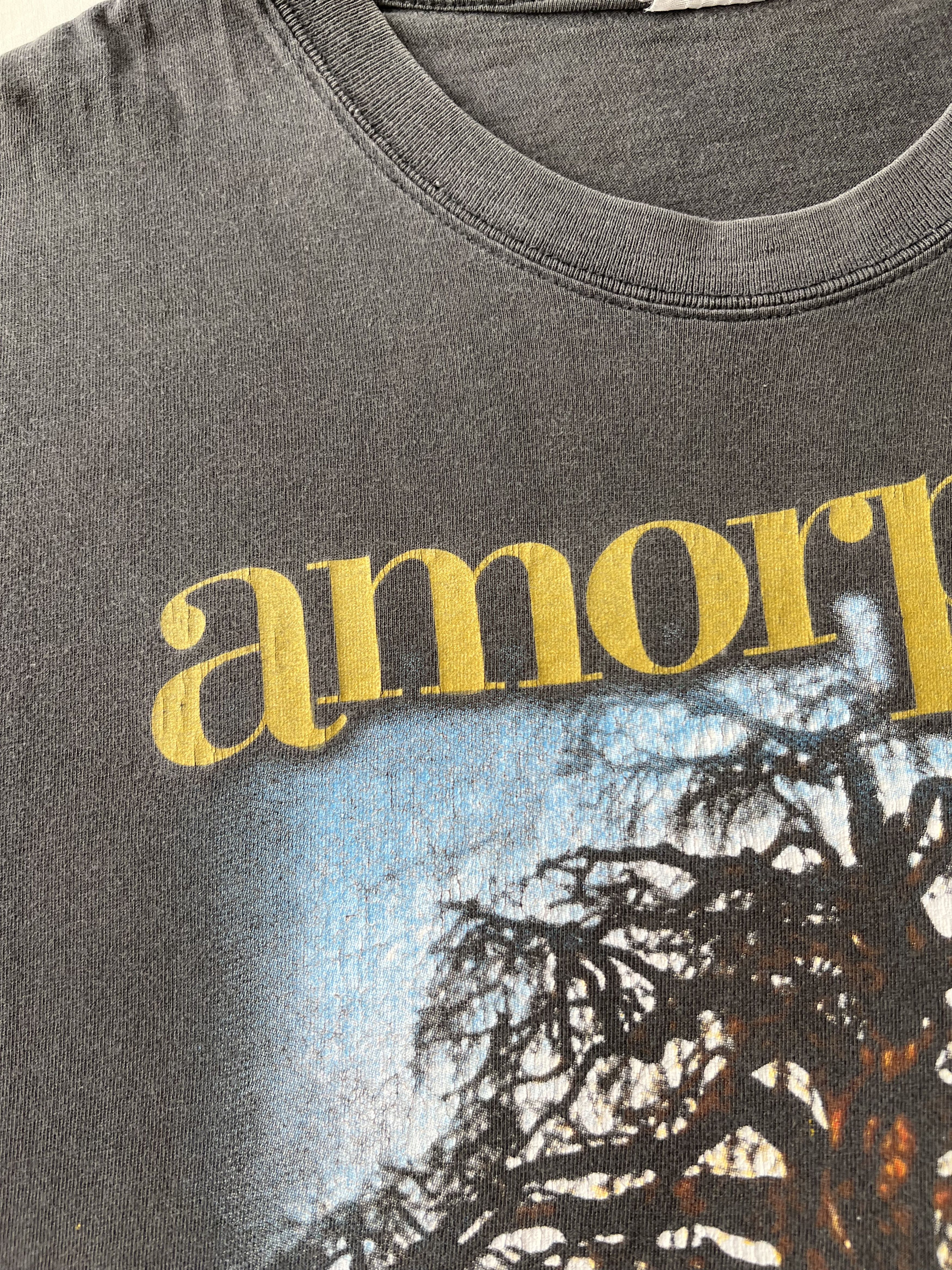 Band Tees Vintage 2000s Amorphis Skyforger Black T-shirt Size US M / EU 48-50 / 2 - 5 Thumbnail