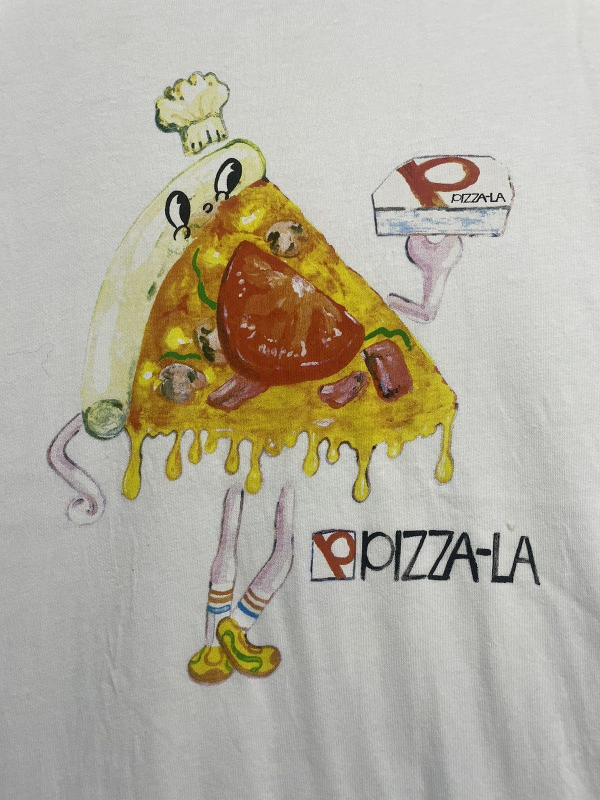 Maison MIHARA YASUHIRO Mihara Yasuhiro Pizza-La T-Shirt Size US XL / EU 56 / 4 - 2 Thumbnail
